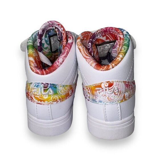 Fila Vulc 13 Rogue Tie-Dye Sneakers White / Multicolor 7FM01773-169 Toddler 5 - Picture 5 of 11
